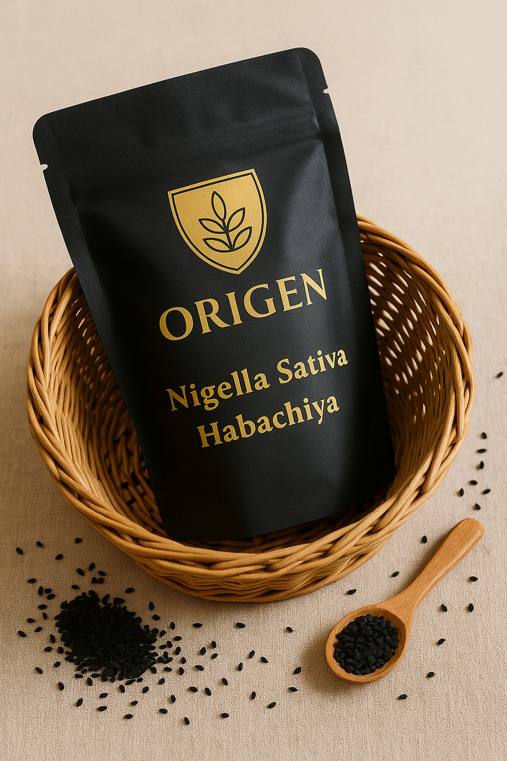 Graine de Nigelle en Vrac 100 % Nigella sativa pure — Habachiya