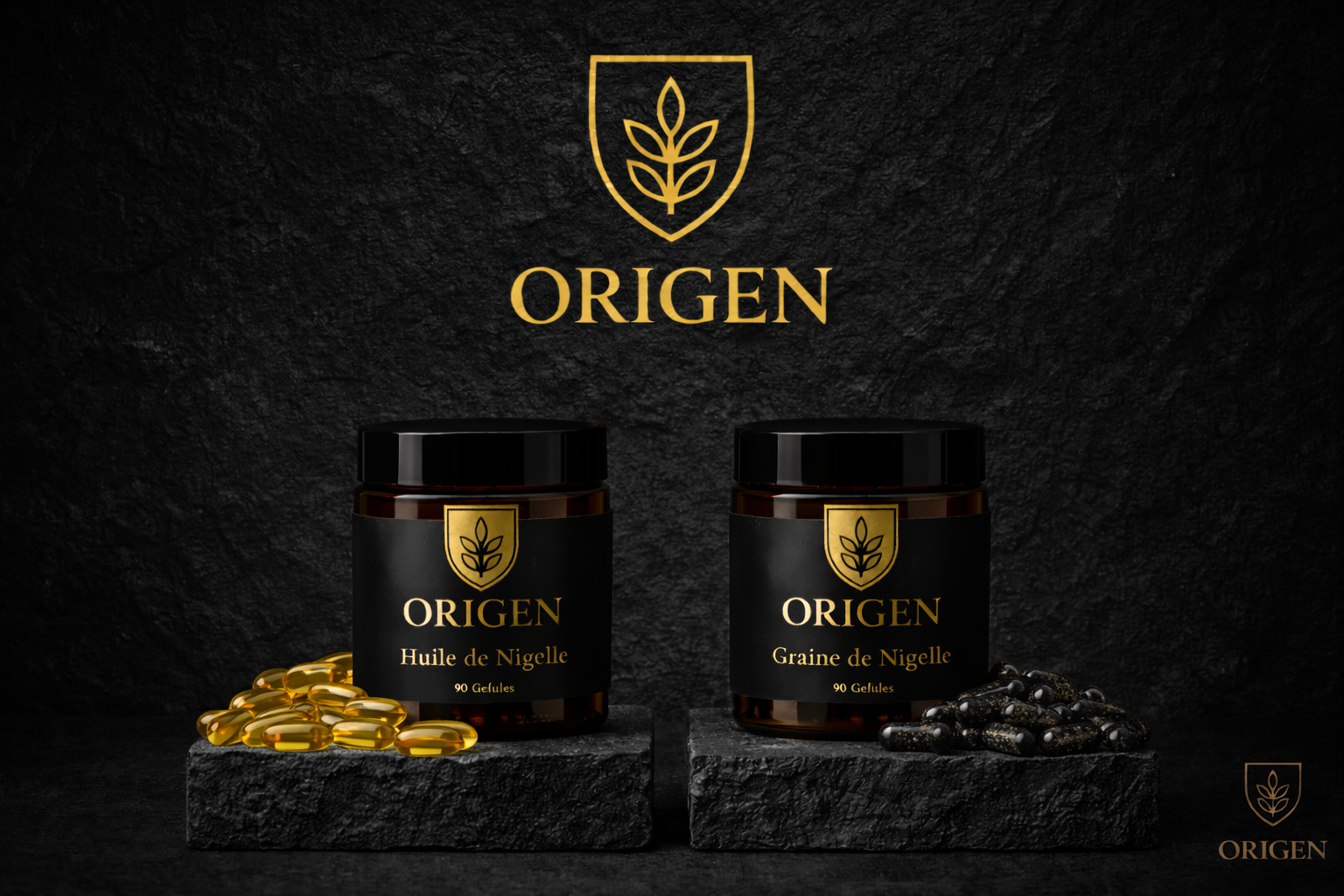 Pack Nigelle Essentielle 90 jours — Huile + Graine de Nigelle (ORIGEN)