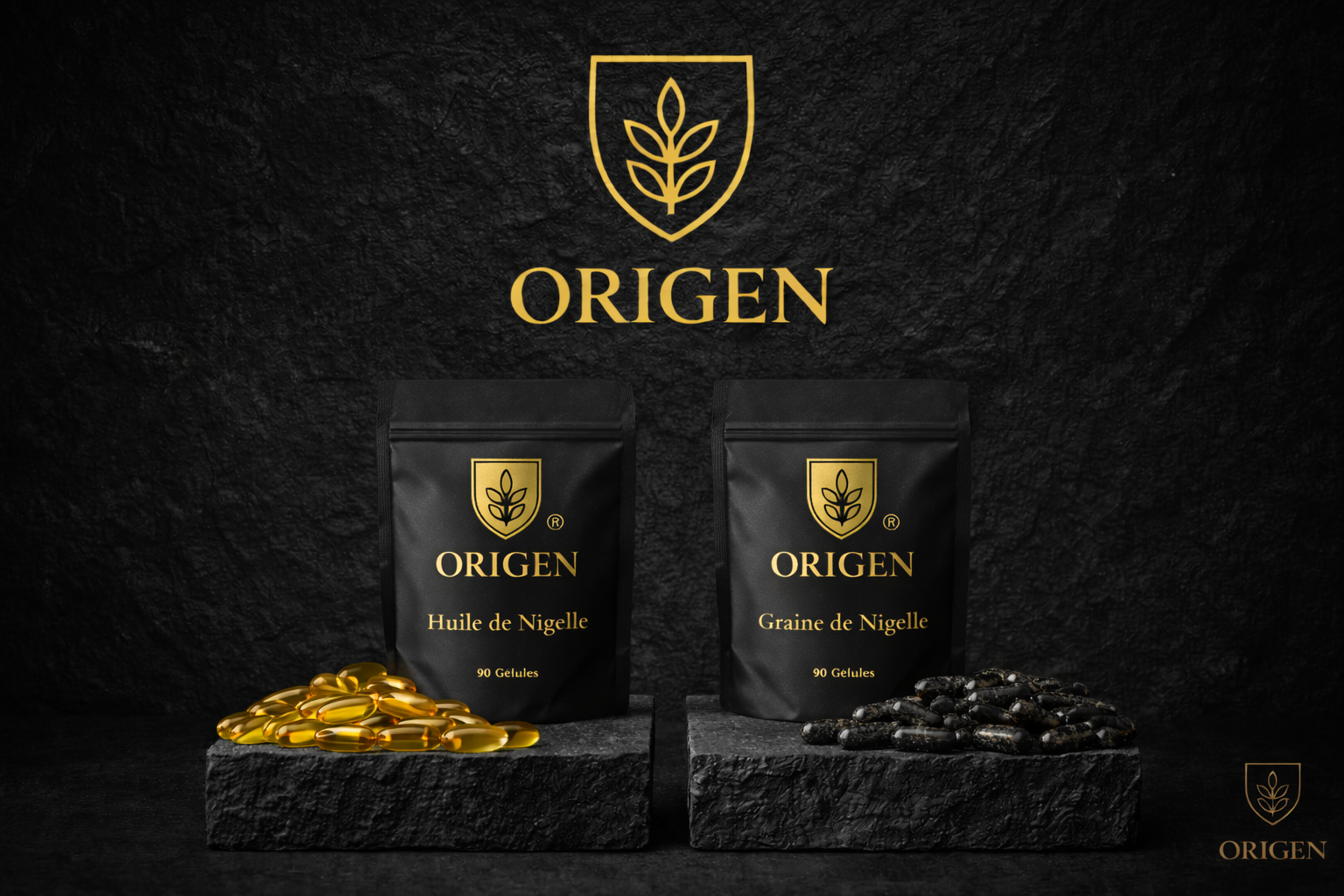 Pack Découverte 30 jours — Huile de Nigelle + Graine de Nigelle (ORIGEN)