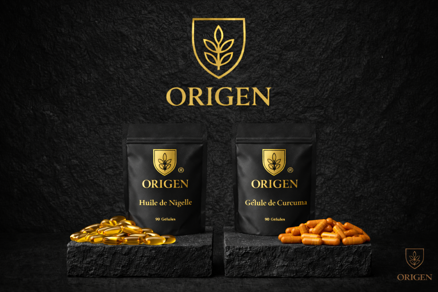 Pack Découverte 30 jours — Huile de Nigelle + Curcuma (ORIGEN)