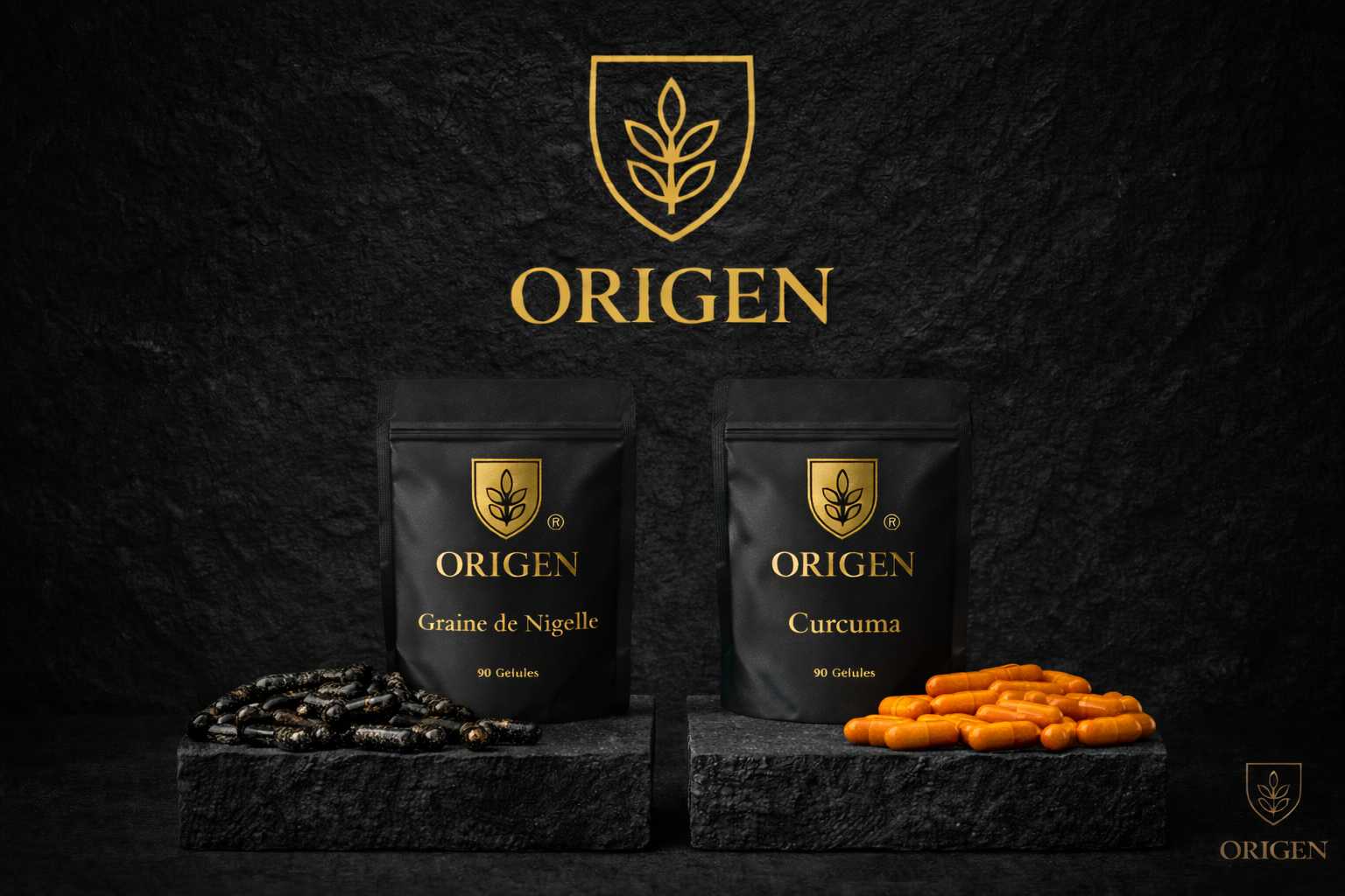 Pack Découverte 30 jours — Graine de Nigelle Habachiya et Curcuma (ORIGEN)