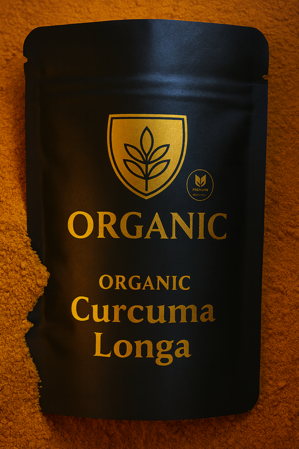 Poudre de Curcuma Bio 100 % Curcuma longa — origine Inde