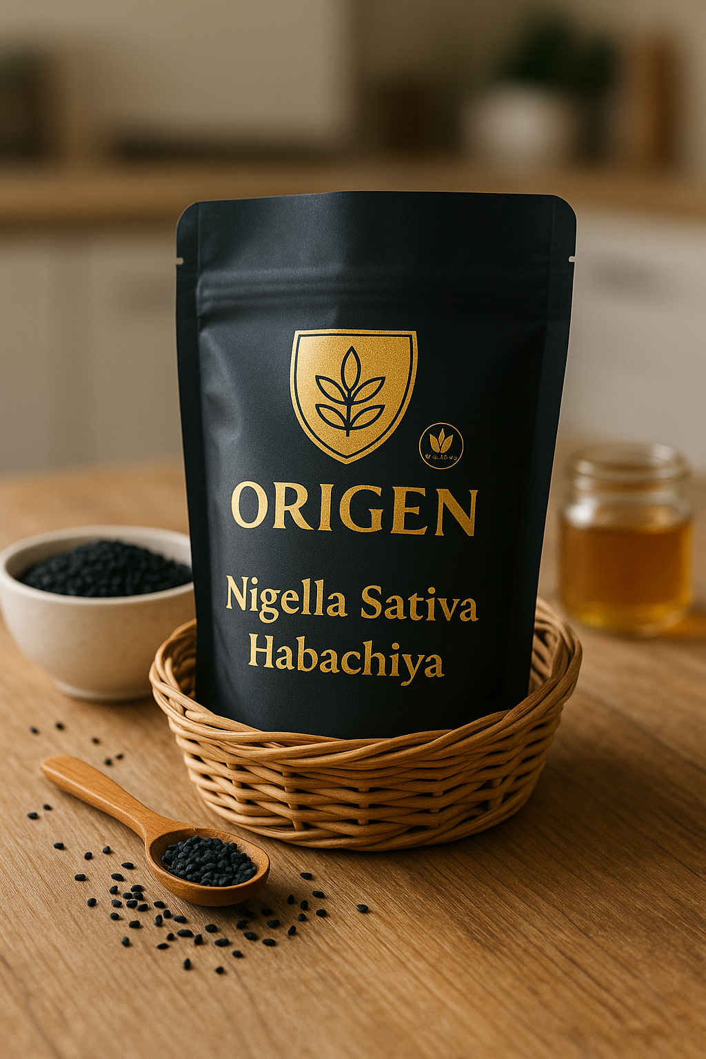 Graine de Nigelle en Vrac 100 % Nigella sativa pure — Habachiya